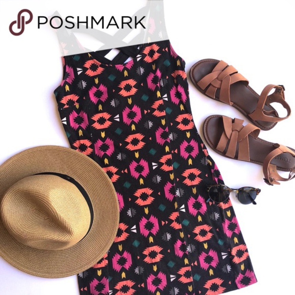 Nollie funky pattern dress